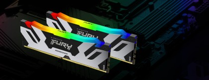 Kingston Technology FURY 32GB 6400MT/s DDR5 CL32 DIMM (Kit da 2) Renegade RGB