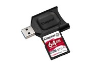 KINGSTON 64GB SDXC React Plus SDR2 + MLP SD Reader