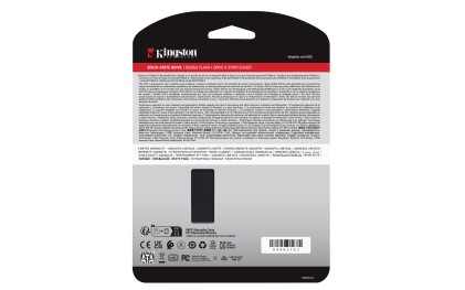 Kingston Technology A400 480 GB 2.5" Serial ATA III TLC