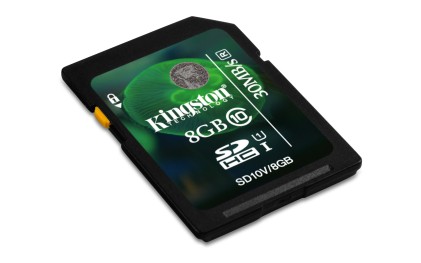 Memory card SDHC 8GB Kingston C10 V