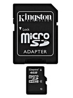 Memory card SDHC MICRO  4GB KINGSTON, Retail