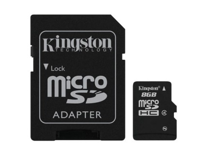 Memory Card MicroSD 8GB Kingston