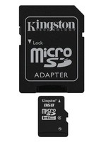 Memory Card MicroSD 8GB Kingston