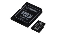 Micro SD Kingston 16GB Classe 10 SDCS2/16GB + Adattatore SD
