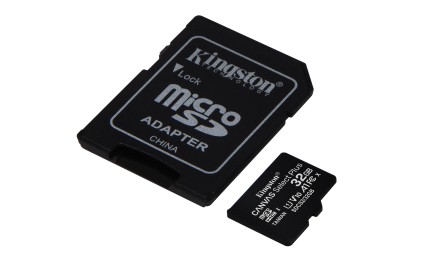 Scheda Di Memoria Kingston Sdcs2/32Gb Canvas Select Plus 32Gb Microsd