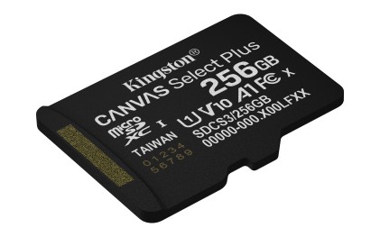 Sd Micro 256Gb Cl10 Uhs-I Con Adatt 150Mb/S Let.85Mb/S Scrit.Kingston
