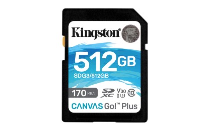 Kingston Technology Canvas Go! Plus 512 GB SD UHS-I Classe 10