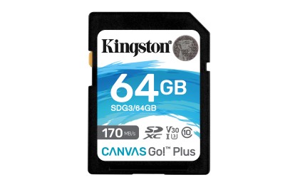 Kingston Technology Canvas Go! Plus 64 GB SD UHS-I Classe 10