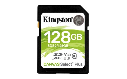 Kingston Technology Canvas Select Plus 128 GB SDXC UHS-I Classe 10