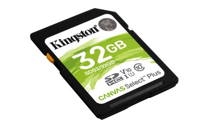 Scheda Di Memoria Kingston Sds2/32Gb Canvas Select Plus 32Gb Sd