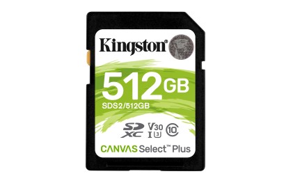 Kingston Technology Canvas Select Plus 512 GB SDXC UHS-I Classe 10