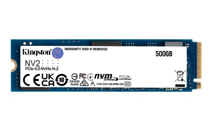 Kingston Technology NV2 M.2 500 GB PCI Express 4.0 NVMe