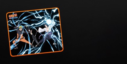 Konix Naruto Tappetino per mouse per gioco da computer Multicolore