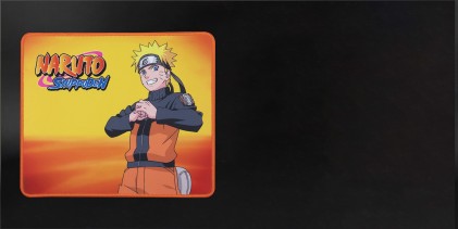 Konix Naruto Orange Tappetino per mouse per gioco da computer Arancione