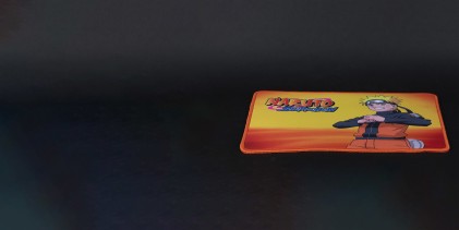 Konix Naruto Orange Tappetino per mouse per gioco da computer Arancione