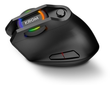 Krom Kaox mouse Mano destra USB tipo A Ottico 6400 DPI