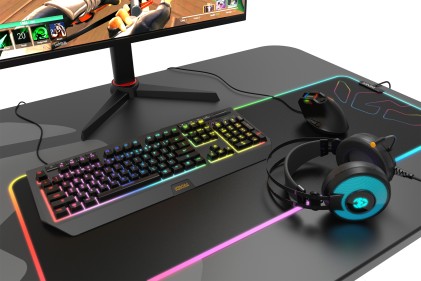 Krom Kaox mouse Mano destra USB tipo A Ottico 6400 DPI