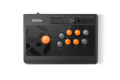 Krom Kumite Nero USB Fight-stick Analogico/Digitale PlayStation 4, Playstation, Playstation 3, Xbox One