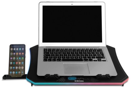 Krom Kooler base di raffreddamento per notebook 48,3 cm (19") 2100 Giri/min Nero