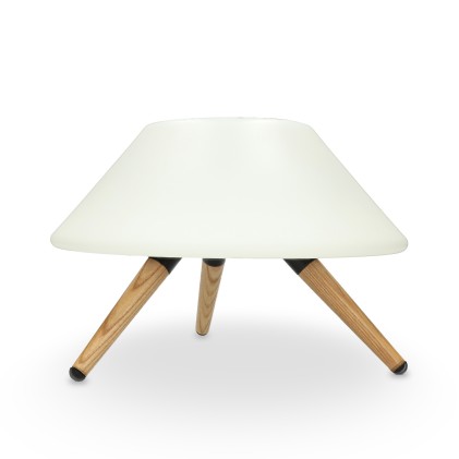 Ksix BXCQILAMP02 Caricabatterie per dispositivi mobili Smartphone Bianco AC, USB Carica wireless Ricarica rapida Interno