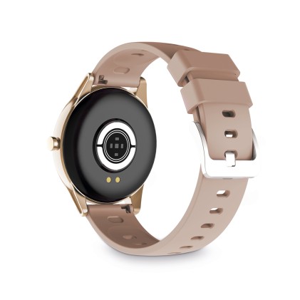 Ksix Globe Smartwatch Orologio Schermo 1.28" - Bluetooth 5.0 BLE - Autonomia fino a 7 giorni - Resistenza all Acqua IP67 - Colore Rosa