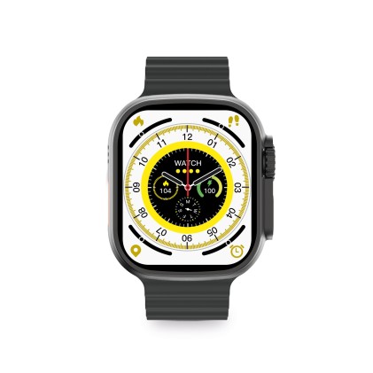 Ksix Urban Plus Smartwatch Orologio Schermo 2.05" Multitouch - Bluetooth 5.0 - Autonomia fino a 5 Giorni - Resistenza all Acqua IP68 - Assistente Vocale