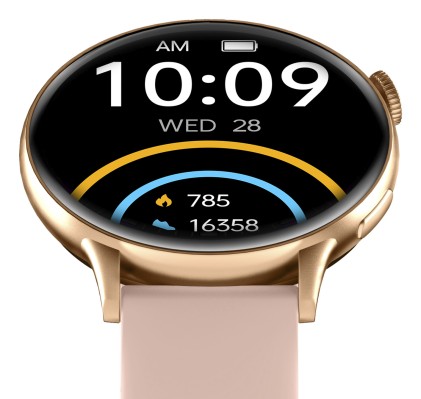 Ksix Core 2 3,63 cm (1.43") AMOLED 47 mm Digitale 466 x 466 Pixel Touch screen Rosa