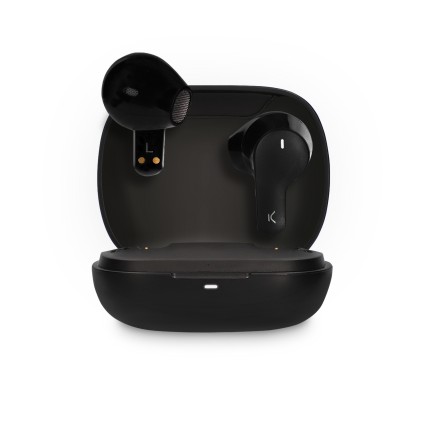Cuffie Wireless Ksix TrueBuds 3 TWS con Microfono Bluetooth 5.0 - Autonomia fino a 3h - Controllo Touch - Compatibile con Assistente Vocale