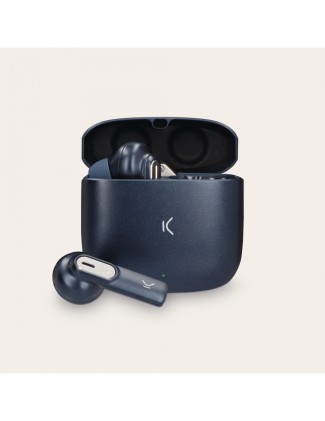 Ksix Spark Cuffie Wireless con Microfono Bluetooth 5.2 - Doppio Microfono con Cancellazione del Rumore e Audio HD Lossless - Autonomia fino a 7h - Controllo Touch - Compatibile con Assistente Vocale