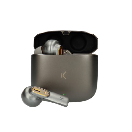 Ksix BXTW04G cuffia e auricolare True Wireless Stereo (TWS) In-ear MUSICA USB tipo-C Bluetooth Grigio