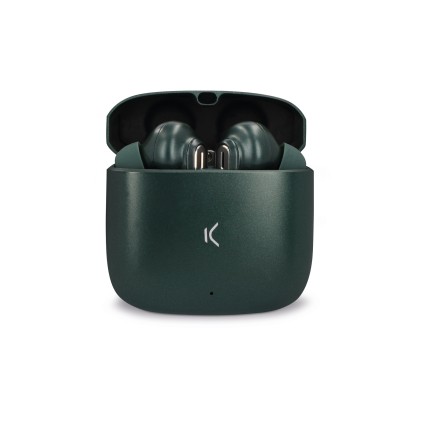 Ksix Spark Cuffie Wireless con Microfono Bluetooth 5.2 - Doppio Microfono con Cancellazione del Rumore e Audio HD Lossless - Autonomia fino a 7h - Controllo Touch - Compatibile con Assistente Vocale