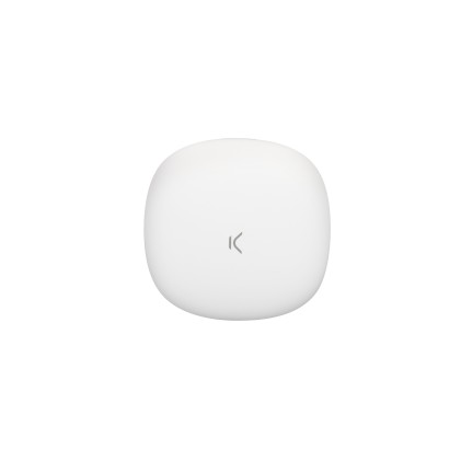 Ksix Cuffie Satellite Wireless con Microfono Bluetooth 5.1 - Autonomia fino a 5h - Touch Control - Custodia di Ricarica con Luce Interna