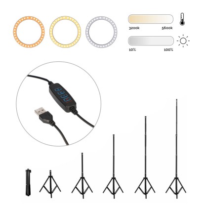 Ksix BXYOUTUB02 accessorio per smartphone e telefoni cellulari Luce per selfie