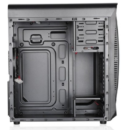 L-Link KAZUMI computer case Tower Nero, Trasparente