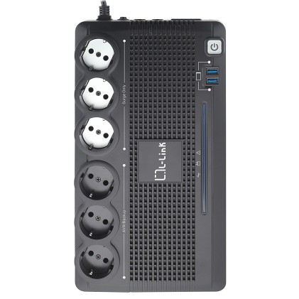 L-Link LL-700-G6 gruppo di continuità (UPS) A linea interattiva 0,7 kVA 360 W 6 presa(e) AC