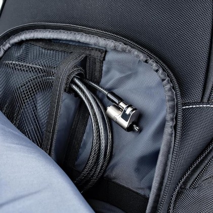 L-Link LL-NOTEBOOK-LOCK-NANO cavo di sicurezza Nero, Acciaio 1,8 m