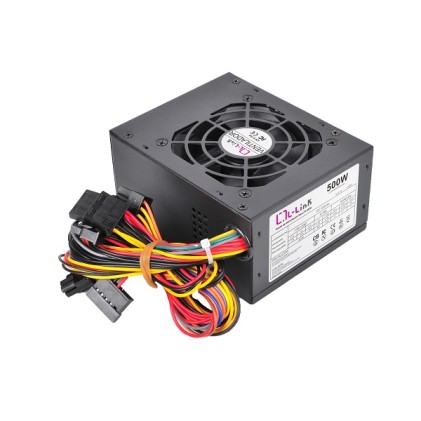L-Link LL-PS-MICRO500-CAB alimentatore per computer 500 W 20+4 pin ATX ATX Nero