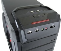 Case LC-Power Midi Gaming Pro917B Titus X o.N.(B/red-LED)