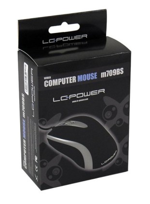 LC-Power LC-M709BS mouse USB tipo A Ottico 1000 DPI