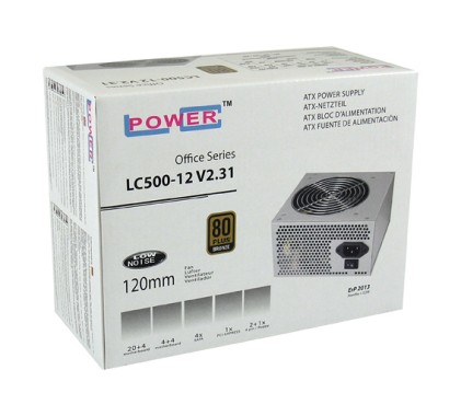 LC-Power LC500-12 V2.31 alimentatore per computer 350 W 20+4 pin ATX ATX Grigio