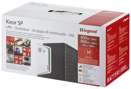 Ups 600 Va Desktop Line Int.Keor Sp 1Iec 1Schuko 1Usb Hid