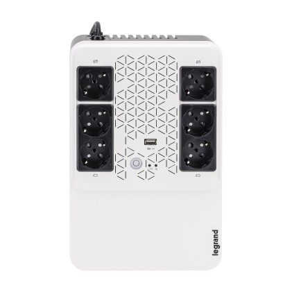 Legrand Ups Keor Multiplug 600Va 360W 6 Prese Shuko/It