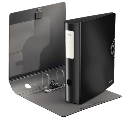 Leitz 10471095 raccoglitore ad anelli A4 Nero