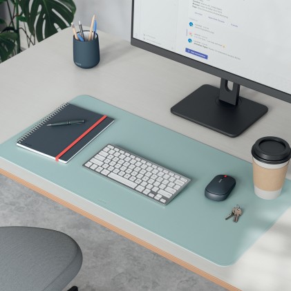 Leitz 53820051 sottomano Cloruro di polivinile (PVC) Colore menta