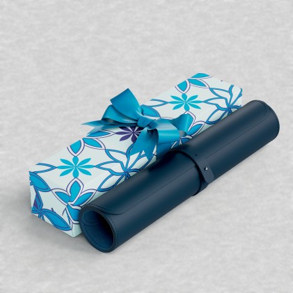 Leitz 53820068 sottomano Cloruro di polivinile (PVC) Blu scuro