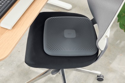 Leitz 65390089 allenamento di equilibrio Cuscino per equilibrio Grigio