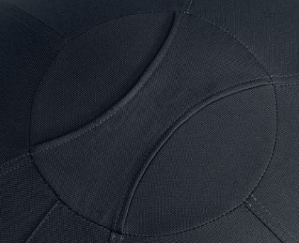 Leitz Ergo Active Sedile Antiscivolo 65 cm - Maniglia per il Trasporto Resistente - Carico Massimo di 150 kg - Fodera Lavabile - Colore Grigio Scuro