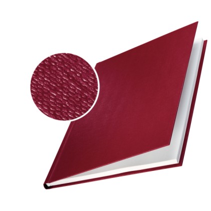 Leitz Hard Covers A4 Cartone Rosso 10 pz