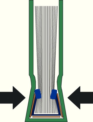 Copertine rigide Leitz Impressbind - 7,0 mm - Struttura in lino - Rilegatura di alta qualit&agrave; - Nera