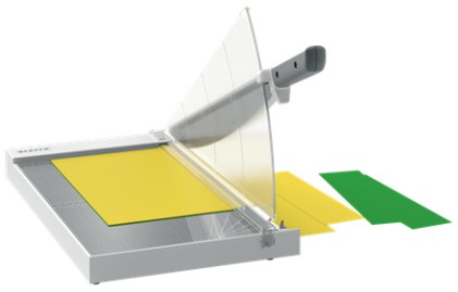 Taglierina per carta Leitz Precision Office A4+ - Rifila fino a 15 fogli - Formato A4 - Taglierina di precisione in acciaio rettificato